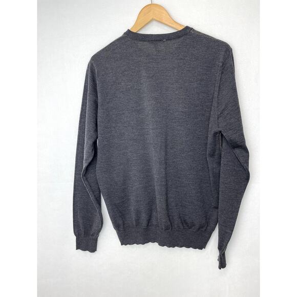 Enzo Mantovani 100% Extra Fine Merino Wool Sweater Mens Medium - Picture 4 of 5